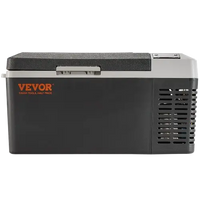 12v mini fridge for car closed view