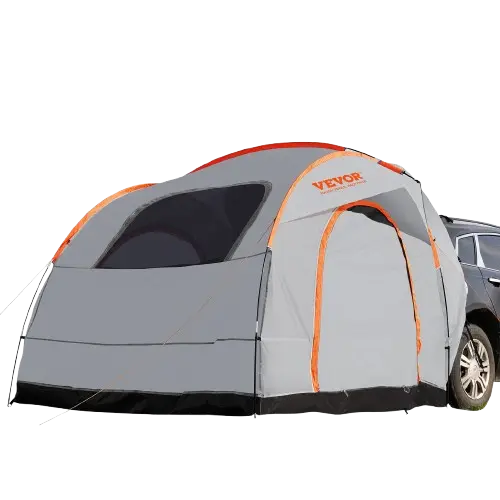 Vue arrière d'auto