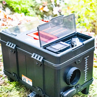 Roof Tent Heater with remote control, protected on the top