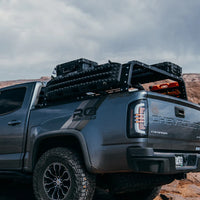 Rack pour boîte en aluminum sur camion chevrolet