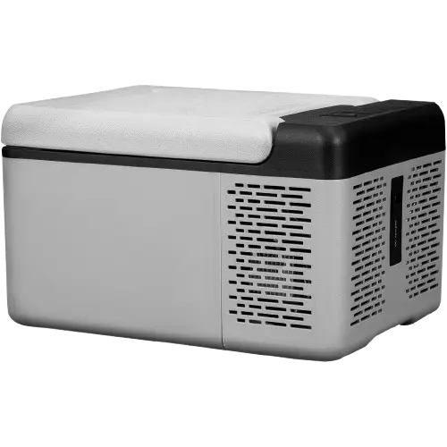 12 Volts DC portable refrigerator closed view