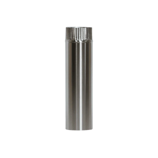 Mini Wood Stove <br>3" Stainless Double Wall Flue Pipe <br>12" Long