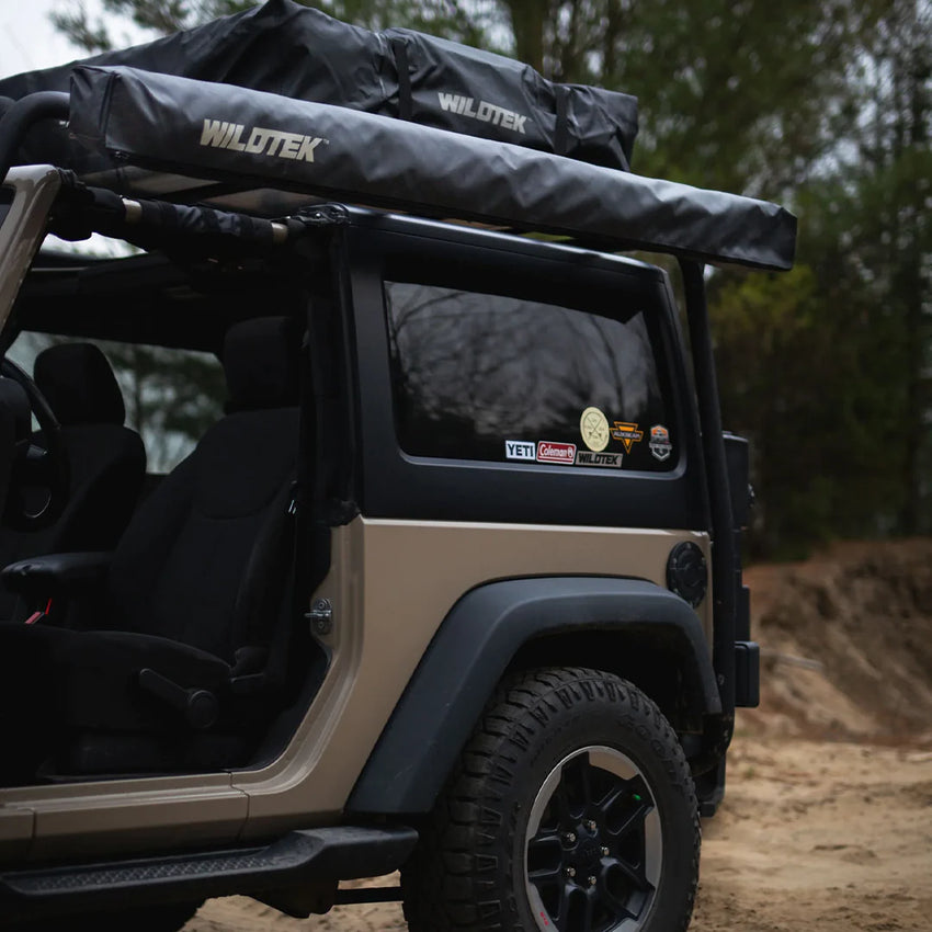 Rear view of the 4x4