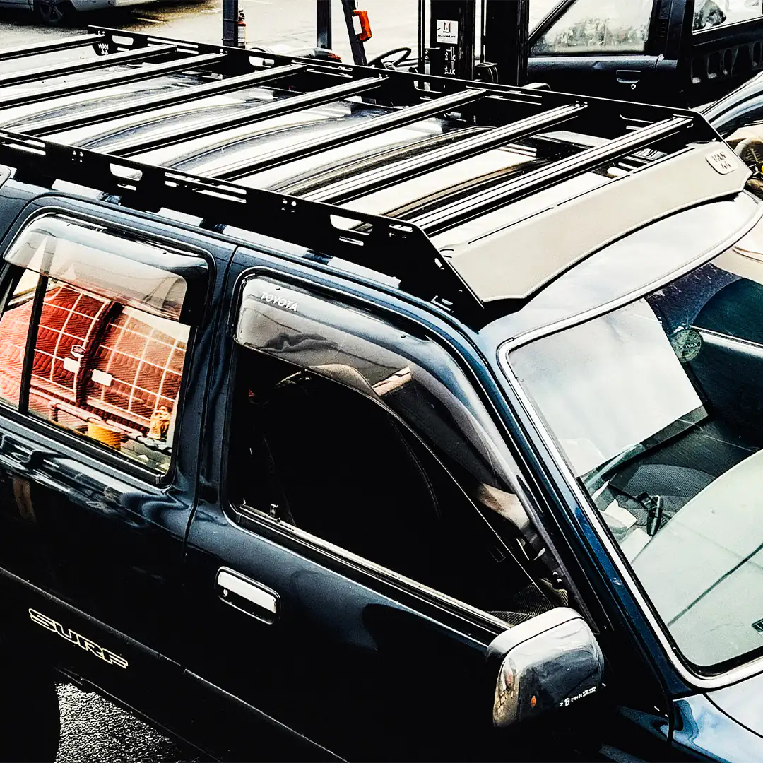 Top View with the 8 crossbars