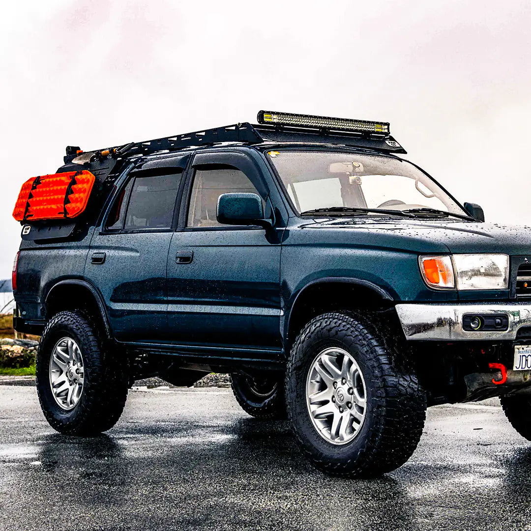 Toyota 4runner 3rd Gen with roof rack and overland gear