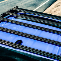 Top view of the 5 crossbars