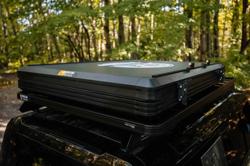 Rear view when closed