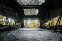 Inside view with large space and skyview