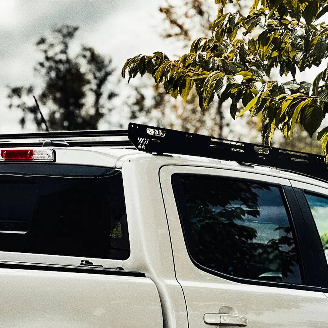 Side view of the Ford Ranger roof rack