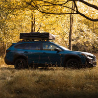 Closed view of the 5-Person Soft Shell Roof Tent