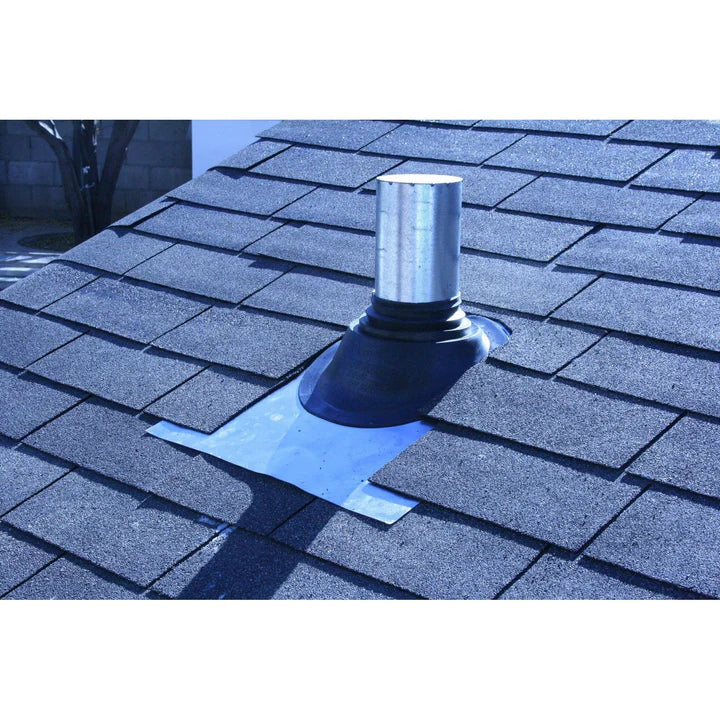 Shingled Roof Exit Kit on a roof