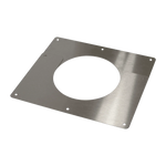 5 inches Stainless Ceiling Trim Plate for tiny wood stove exit