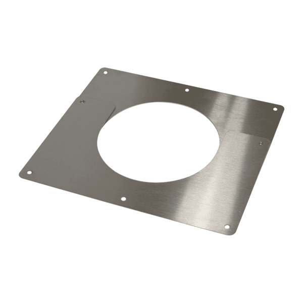 5 inches Stainless Ceiling Trim Plate for tiny wood stove exit