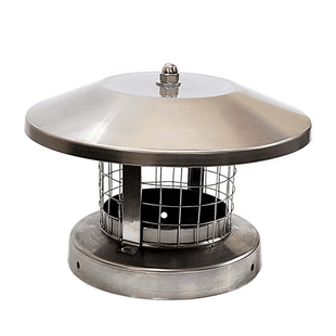 Mini Wood Stove <br>5" Stainless Steel Cap