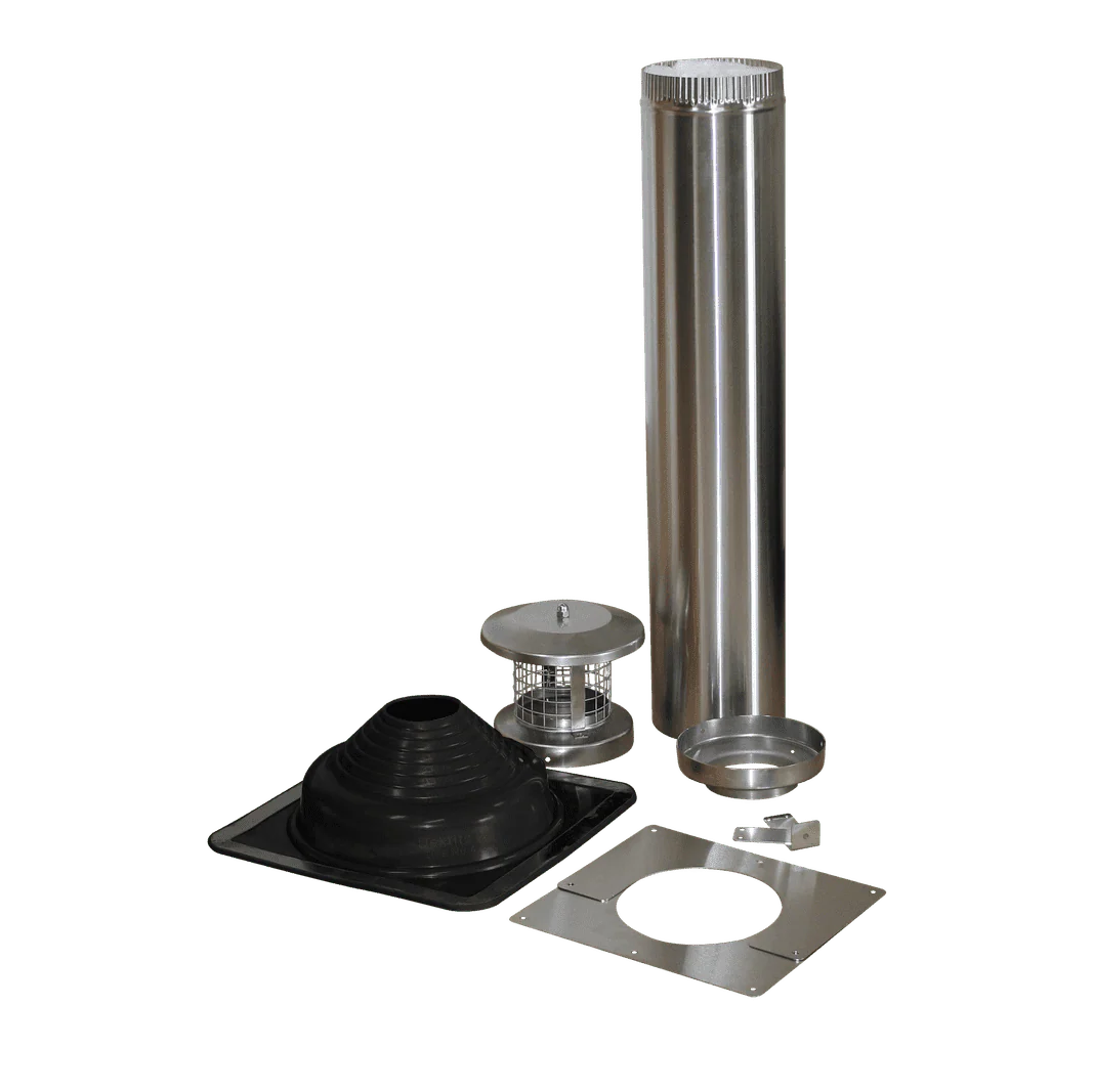 Metal Roof Exit Kit for Mini Wood Stove