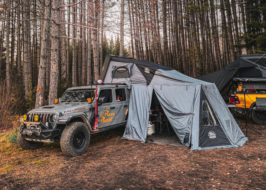 Annexe de Tente de Toit sur Jeep Gladiator