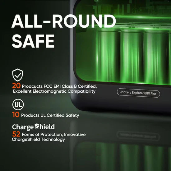 Batterie Camping 880Wh présentation des cellules Lithium