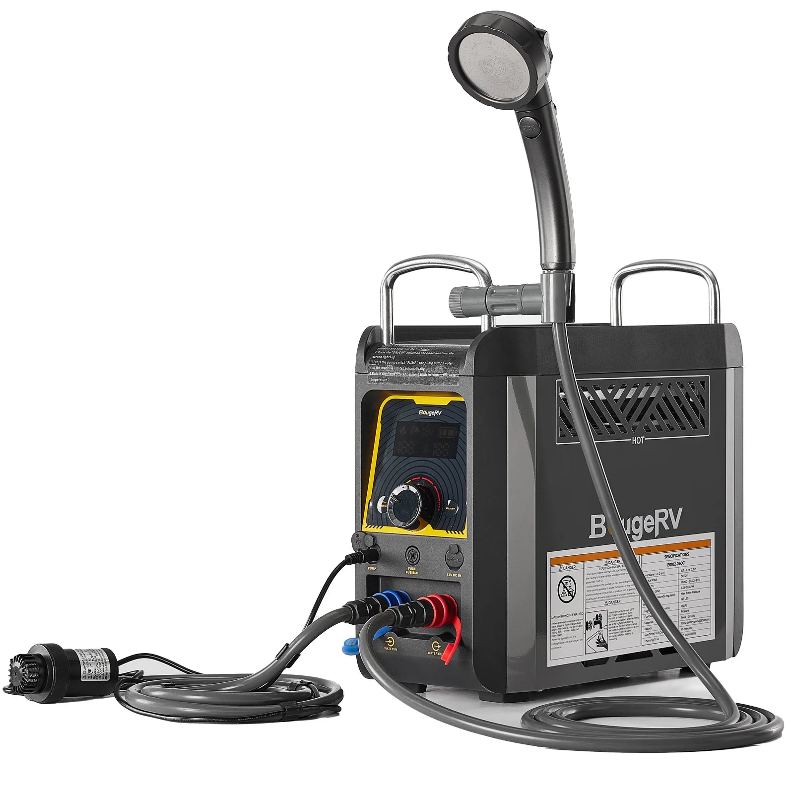 Portable Water Heater for Camping Shower