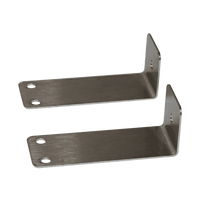 2x Support Brackets Set for mini wood stove