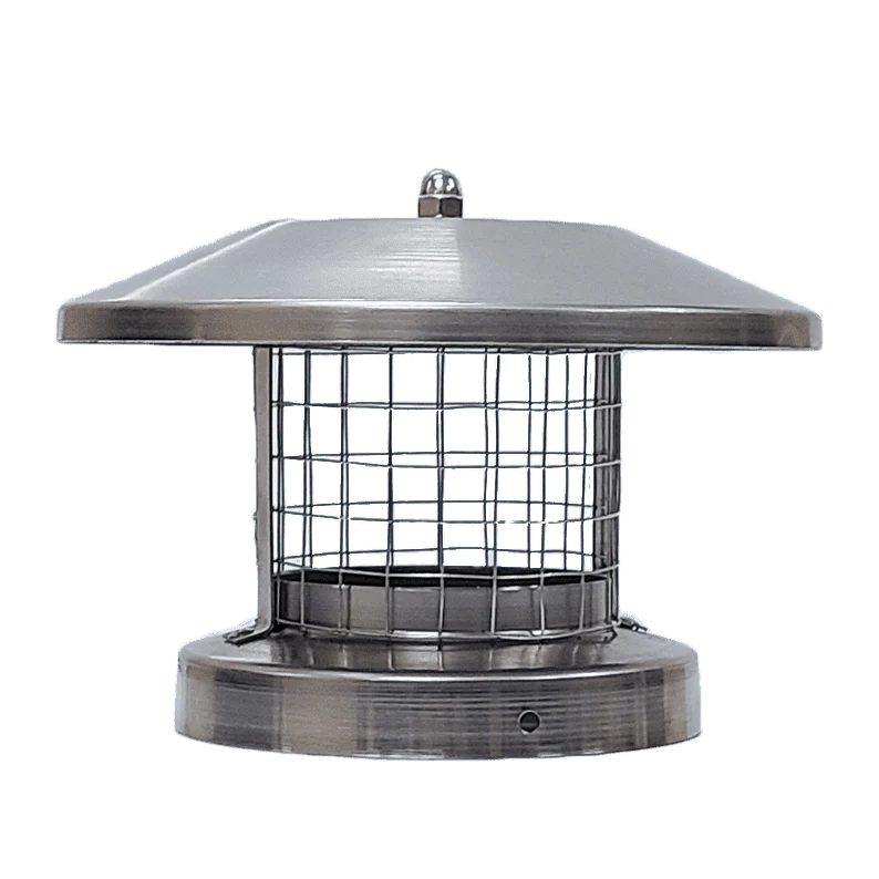 Stainless Steel Cap for Wood Burner