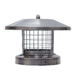 Stainless Steel Cap for Wood Burner