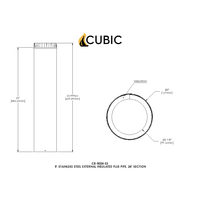 Stainless Insulated Pipe Drawing details