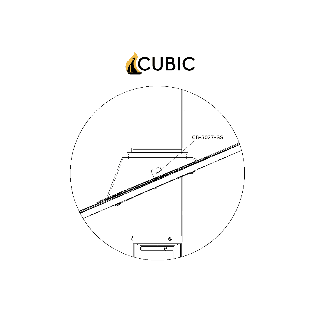 Where to Install the Chimney Support Brackets Set