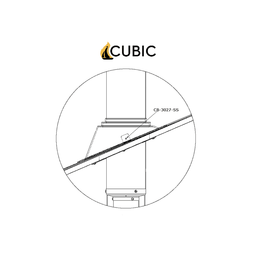 Where to Install the Chimney Support Brackets Set