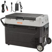 Cooler that rolls on sand with connectors