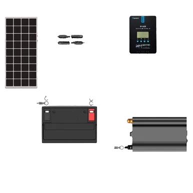 Panneau Solaire pour tente de toit en kit complet