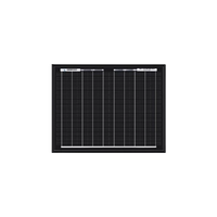 Panneau solaire pour tente vue des cellules