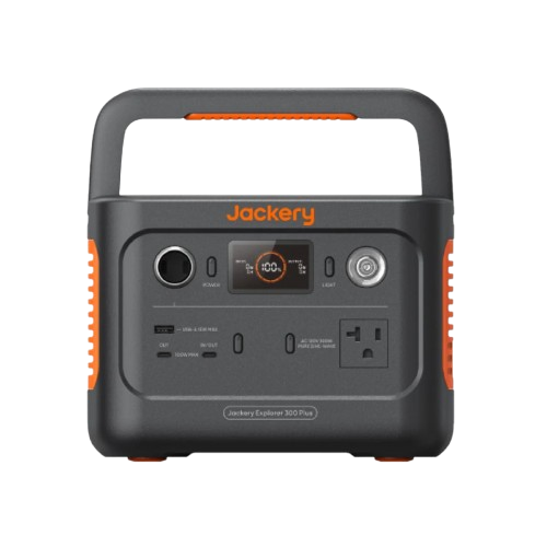 Petite Génératrice a Batterie de 300W avec sa poignée de transport