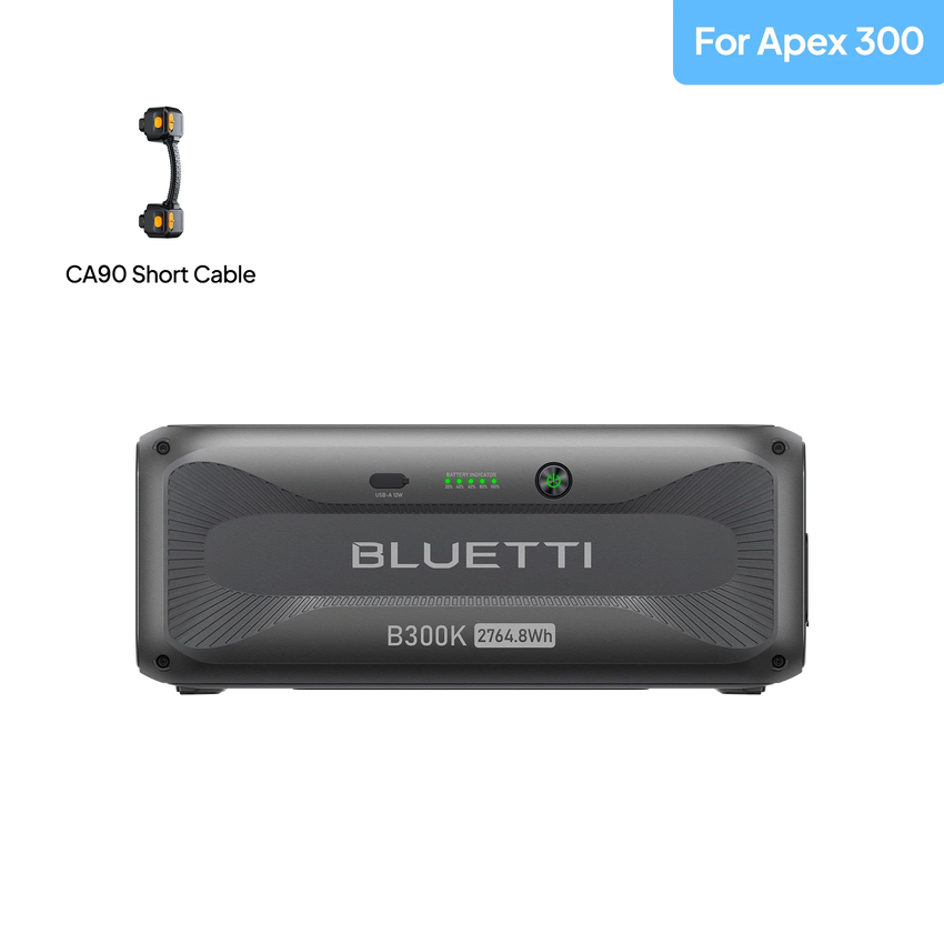 Front view with cable plug for Apex300