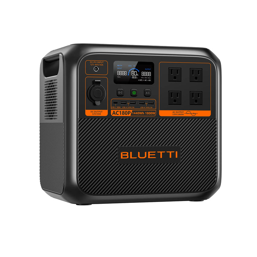 1800W Portable Power Station front view