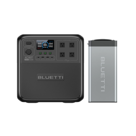 Bluetti AC180T 1800W Power Station with B70 Portable Electric Supply