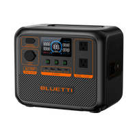 Side view of the 1000W Lithium Portable power station Bluetti AC70P