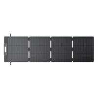 Front view of the Portable solar panel for roof top tent