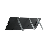 Rear view of the portable solar panel