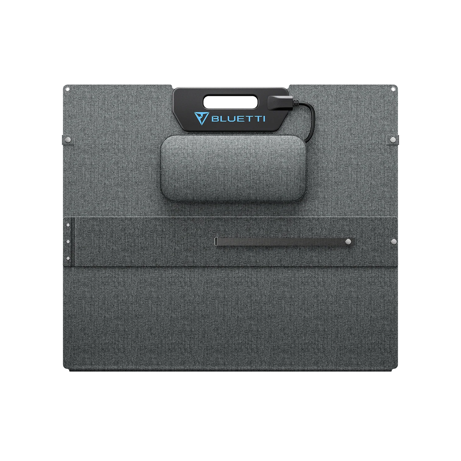 Folded view of the 350W portable solar panel