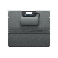 Folded view of the 350W portable solar panel