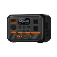 Side view of the portable power station lithium for camping and overlanding