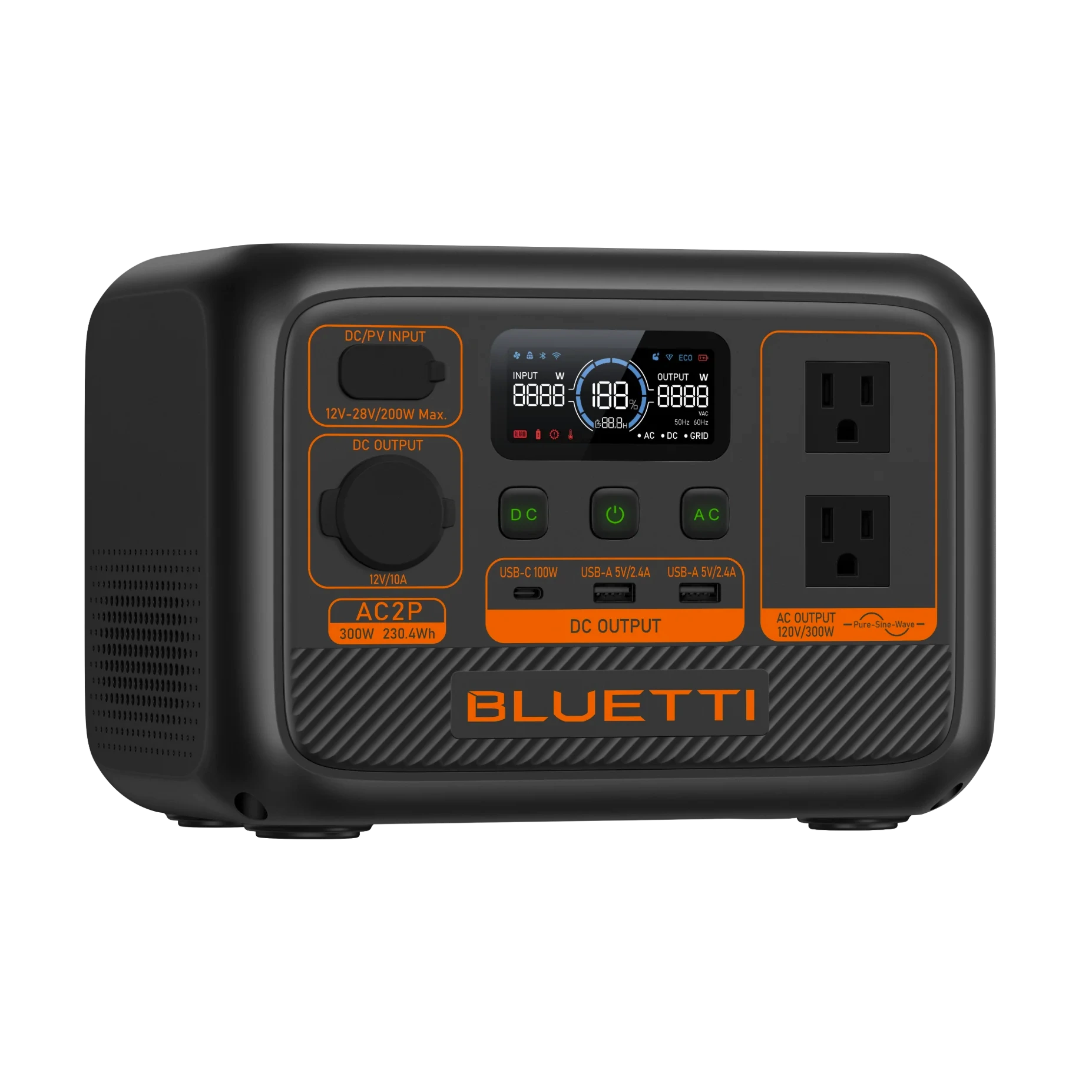 Power Bank with AC Outlet Bluetti AC2P