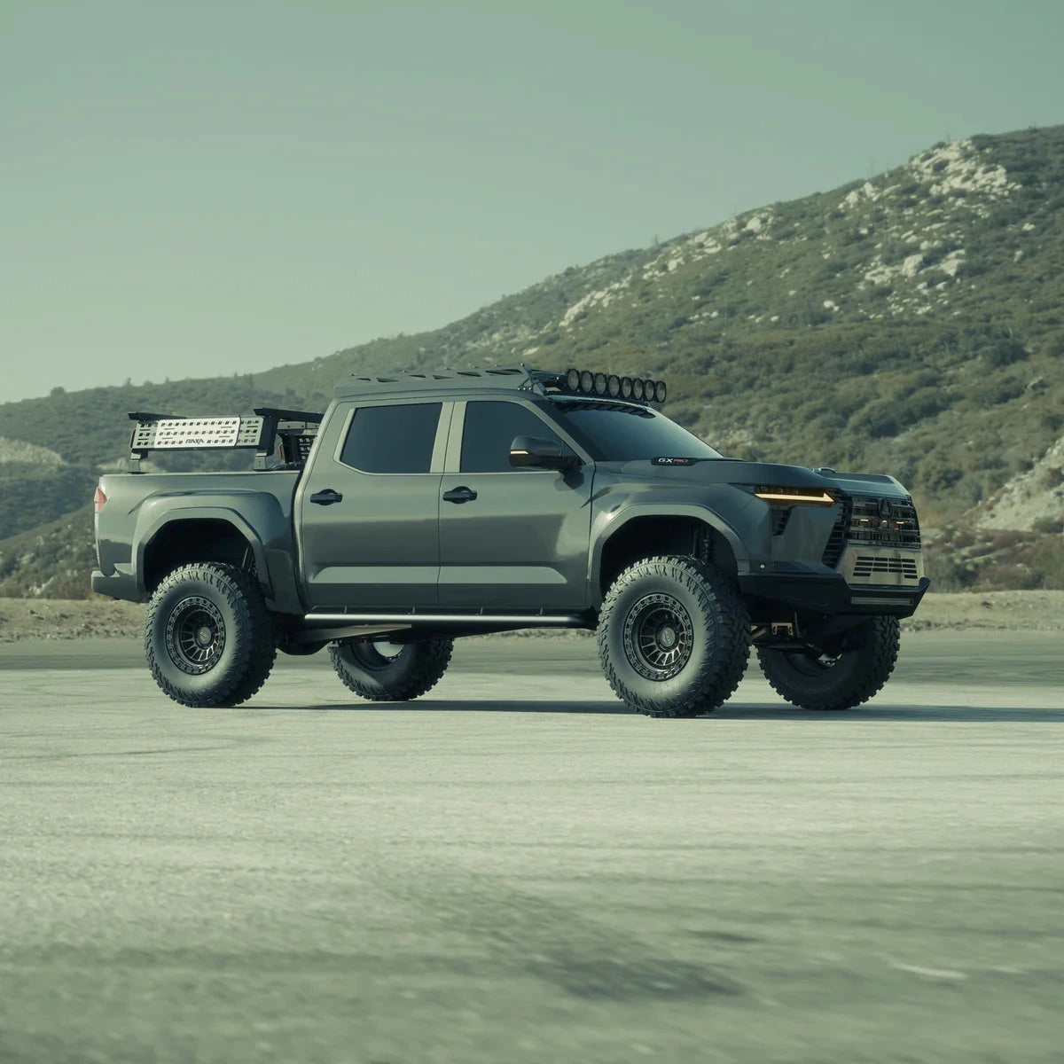 Large view of the RAXA R3 Pick up bed rack