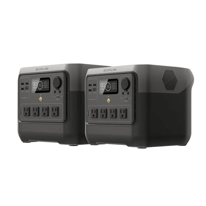 Set of 2 River 2 Pro Ecoflow battery pack