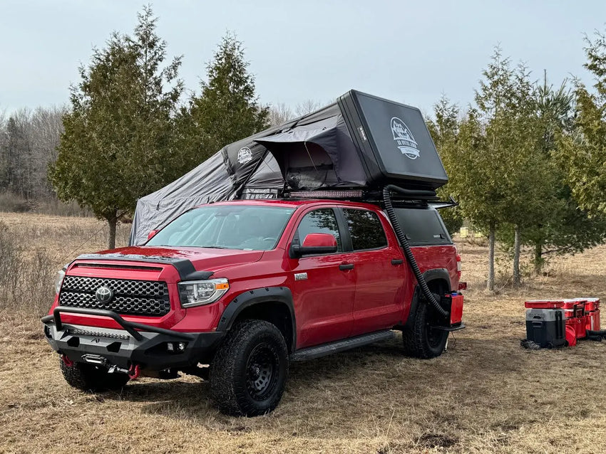 Toyota Setup de Camping avec chauffage diesel pour 4 saisons