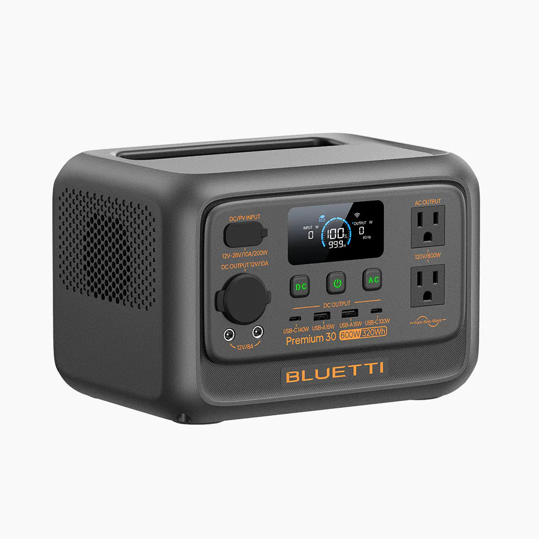 Side view of the 600W Battery Pack