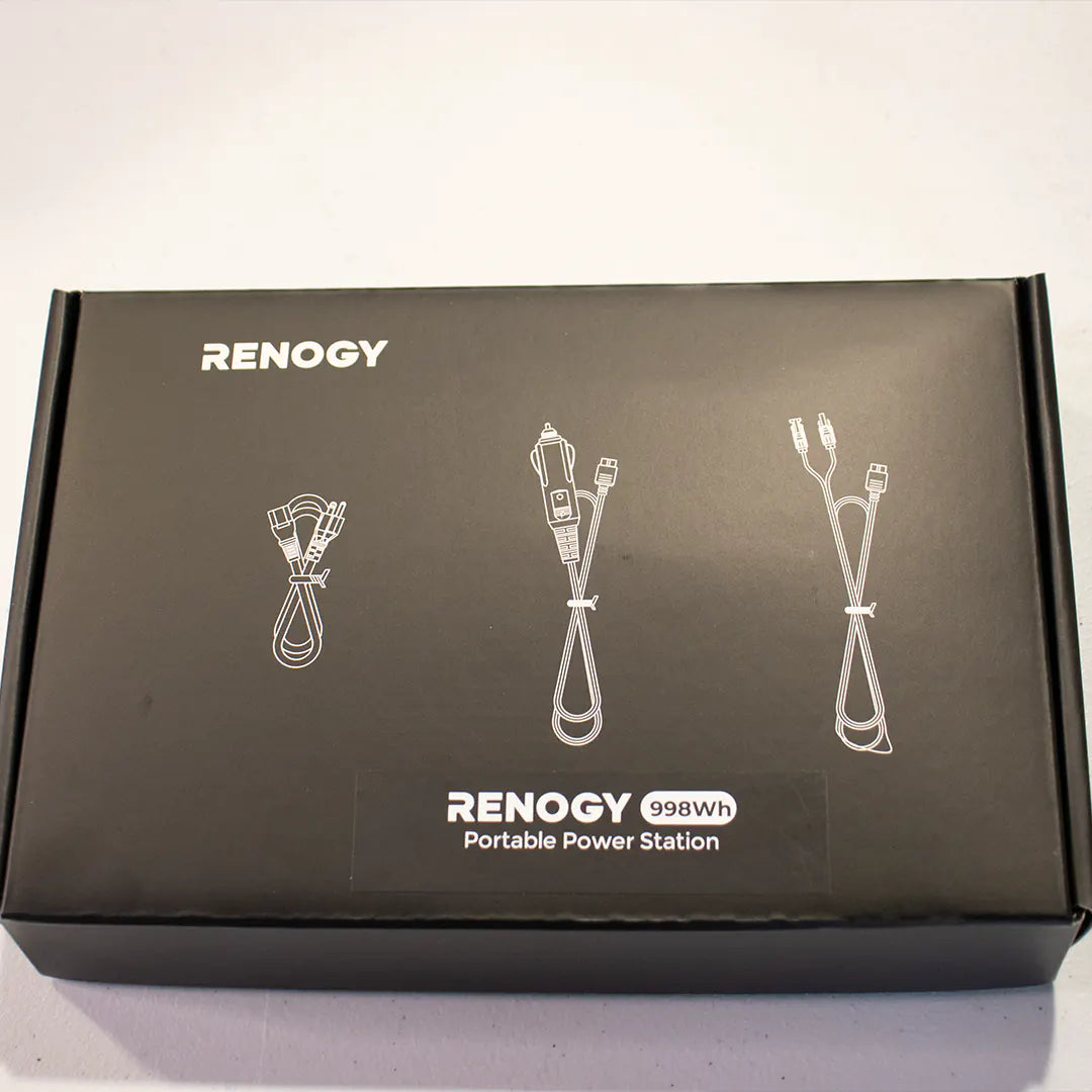 Câbles fournit avec le bloc d'alimentation portatif