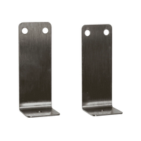 2x Chimney Support Brackets Set for tiny wood burning stove