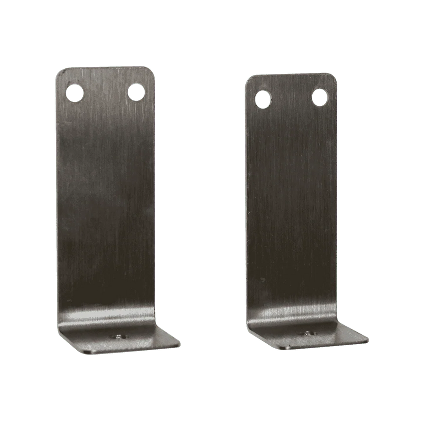 2x Chimney Support Brackets Set for tiny wood burning stove