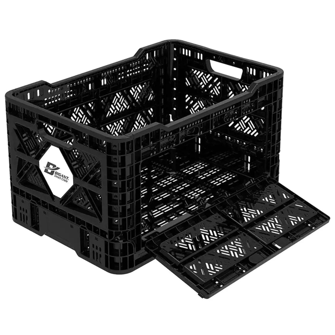 Black Camping storage crate